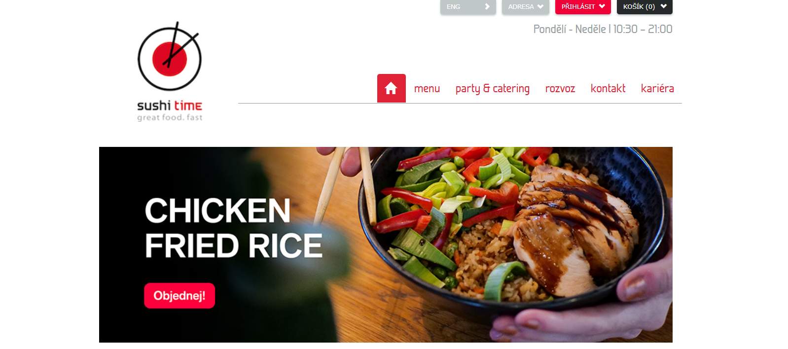 Sushitime.cz eshop webove stranky
