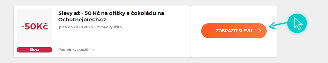 Jak využít slevy Ochutnej ořech
