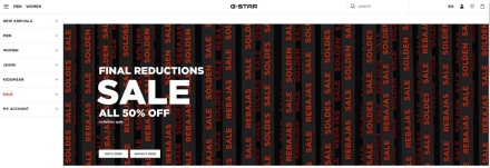 G-Star- e-shop
