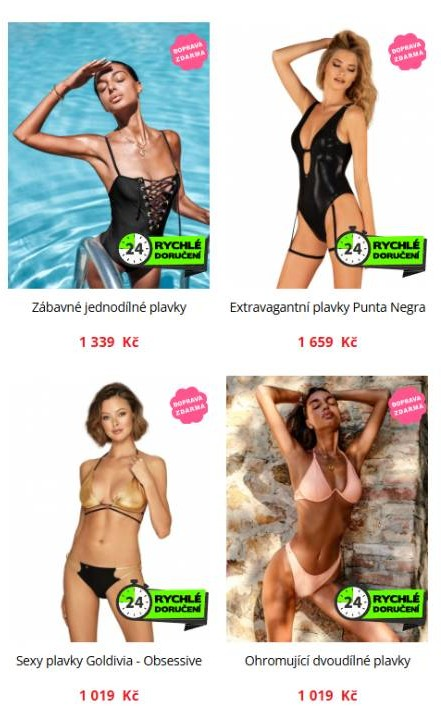 Obsessive - nabídka produktů