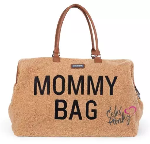 ceske plenky - mommy bag - hneda taska
