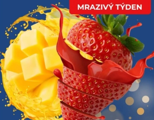 rozkrojený ananas a rozkrojená jahoda