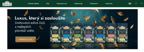 Ahmad Tea - e-shop