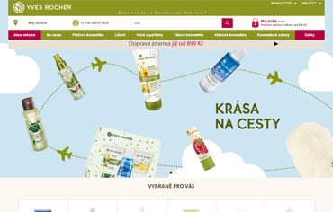 Yvesrocher.cz eshop