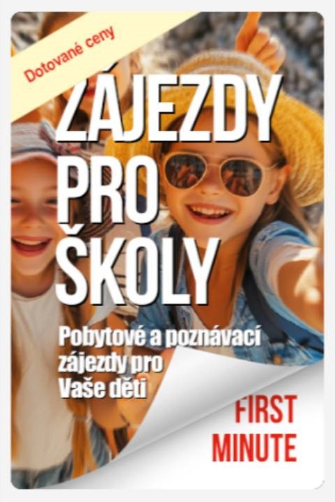 České kormidlo - zájezdy pro školy