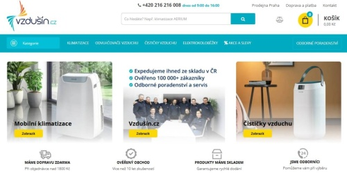 Vzdušín - e-shop