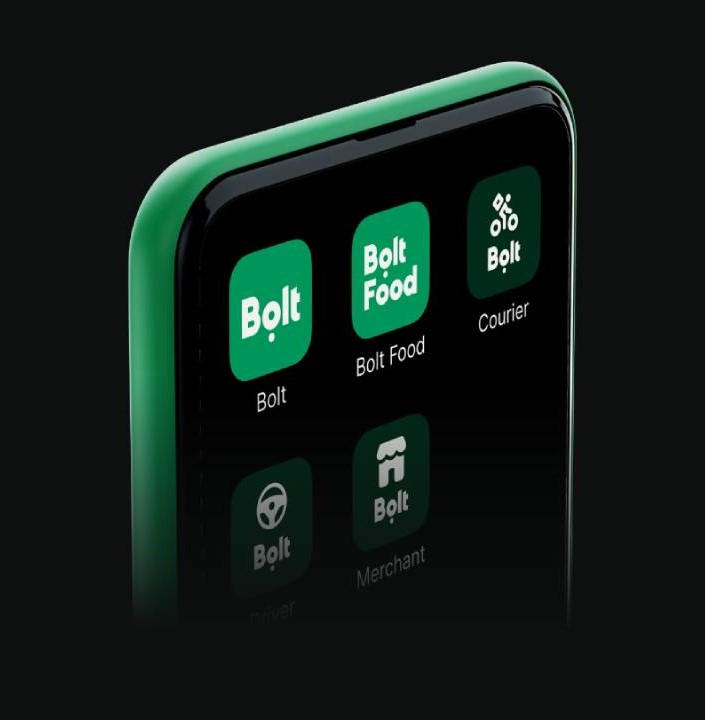 mobil s aplikacemi Bolt