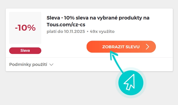 Jak využít slevy Tous