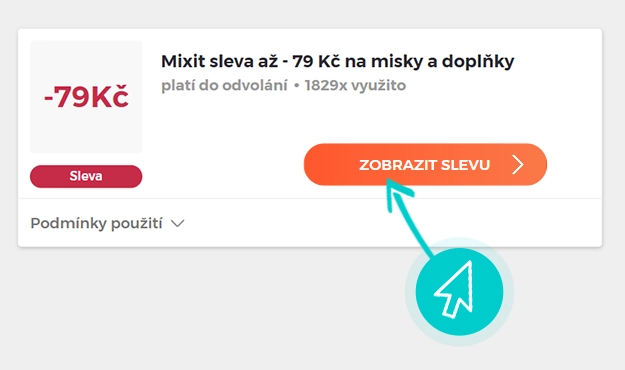 Jak využít slevy Mixit