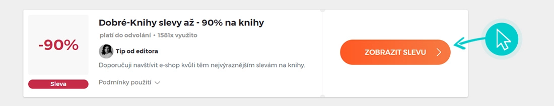 Jak využít slevy Dobré-knihy.cz