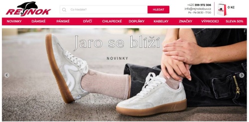 Rejnok obuv - e-shop