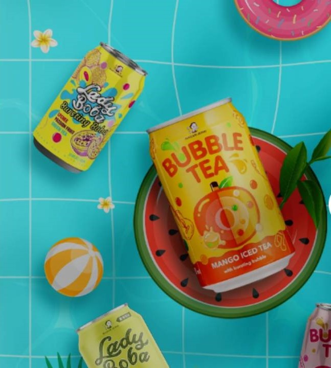 Grenze Market - nápoj Bubble Tea a nápoje Lady Boba