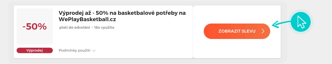 Jak využít slevy WePlayBasketball.cz