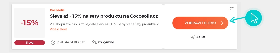 Jak využít slevy Cocosolis