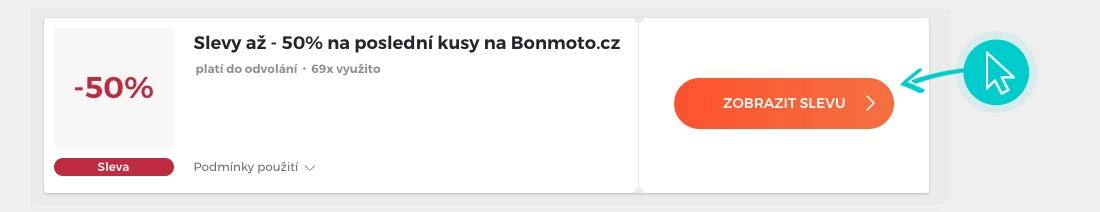 Jak využít slevy Bonmoto.cz