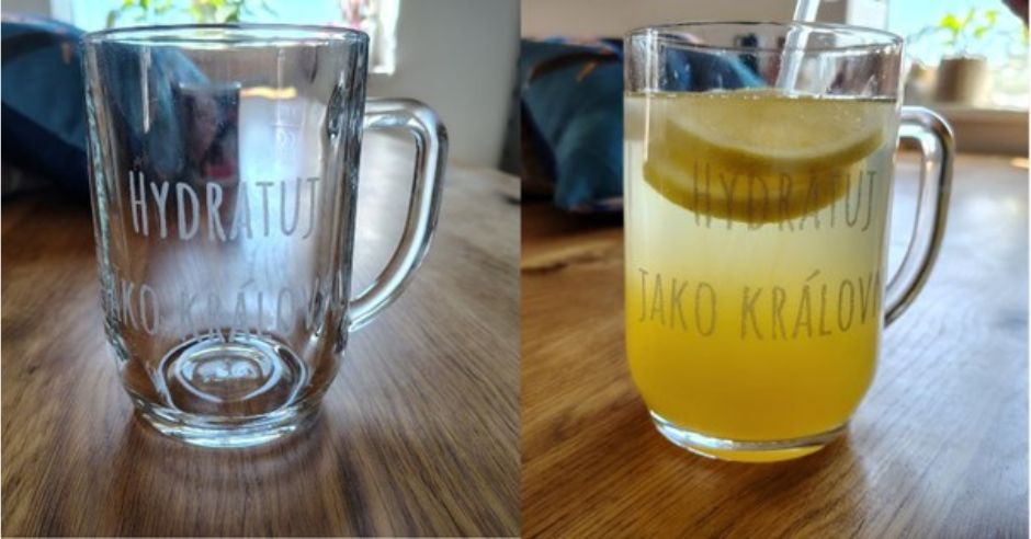 půllitr s vlastním textem 